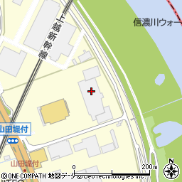 生活協同組合　コープにいがたコープデリ宅配新潟中央センター周辺の地図
