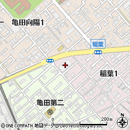 ウオエイ亀田店周辺の地図