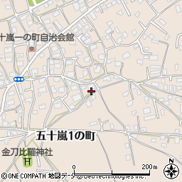 新潟県新潟市西区五十嵐１の町7107周辺の地図