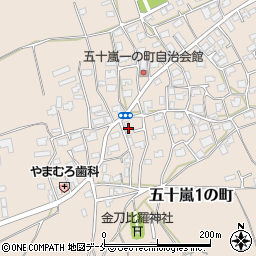 新潟県新潟市西区五十嵐１の町7220周辺の地図