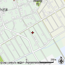 新潟県新潟市江南区丸山186-3周辺の地図
