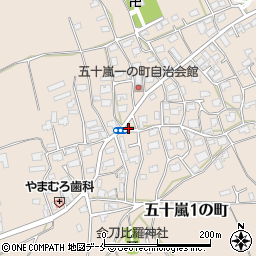新潟県新潟市西区五十嵐１の町7202周辺の地図