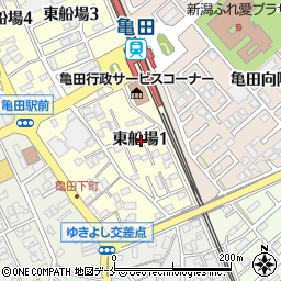 〒950-0163 新潟県新潟市江南区東船場の地図