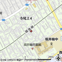 新潟県新潟市西区寺尾上周辺の地図