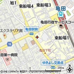 やきとり大吉亀田店周辺の地図