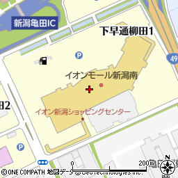 築地銀だこ イオンモール新潟南店周辺の地図