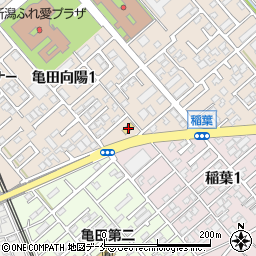 サークルＫ新潟亀田向陽店周辺の地図