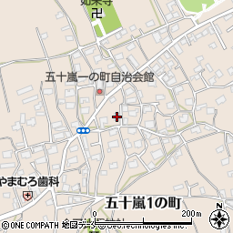 新潟県新潟市西区五十嵐１の町7172周辺の地図
