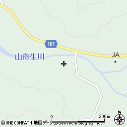 福島県伊達市梁川町山舟生高橋15周辺の地図