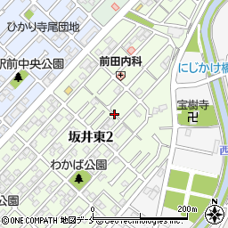 新潟県新潟市西区坂井東2丁目9周辺の地図