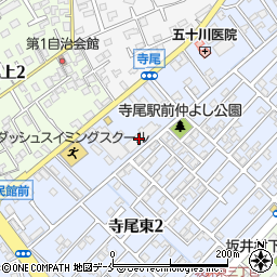 ピザハット　新潟寺尾東店周辺の地図