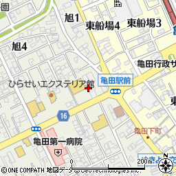 東進衛星予備校　亀田駅前校周辺の地図