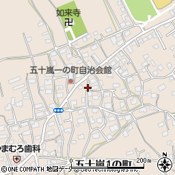 新潟県新潟市西区五十嵐１の町7165-2周辺の地図