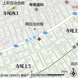 新潟県信用組合寺尾支店周辺の地図