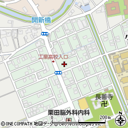 ファミリーマート新潟小新店周辺の地図