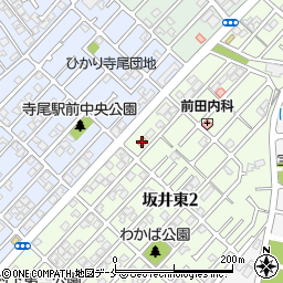 ローソン新潟坂井東二丁目店周辺の地図