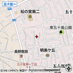 コーポアイビスＡ棟周辺の地図