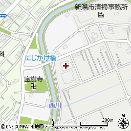 新潟市衛生環境研究所周辺の地図