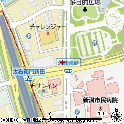 新潟県新潟市中央区湖南4-10周辺の地図