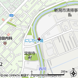 新潟市シルバー人材センター（公益社団法人）　西事務所周辺の地図