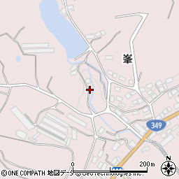 福島県伊達市梁川町五十沢堰表周辺の地図