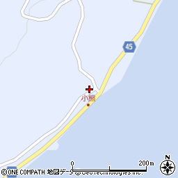 新潟県佐渡市徳和589周辺の地図