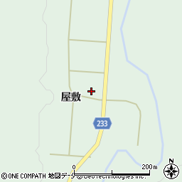 山形県米沢市簗沢2098周辺の地図