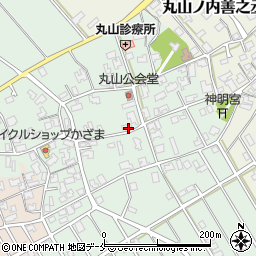 新潟県新潟市江南区丸山周辺の地図