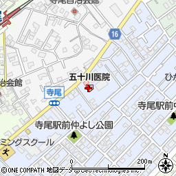 五十川医院周辺の地図
