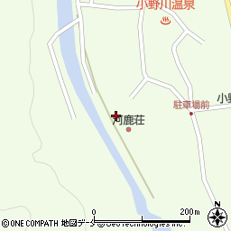 山形県米沢市小野川町2071周辺の地図