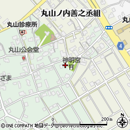 新潟県新潟市江南区丸山337周辺の地図