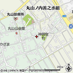 新潟県新潟市江南区丸山408周辺の地図