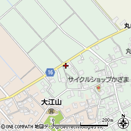 新潟県新潟市江南区丸山543-1周辺の地図