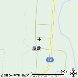 山形県米沢市簗沢2118周辺の地図