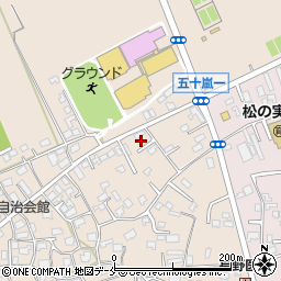 新潟県新潟市西区五十嵐１の町6400周辺の地図