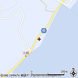 新潟県佐渡市徳和572周辺の地図