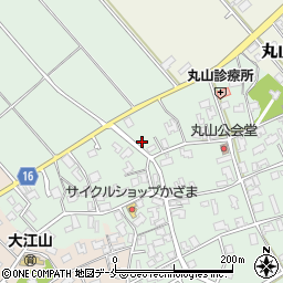 新潟県新潟市江南区丸山487-8周辺の地図