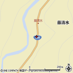 福島県福島市飯坂町茂庭藤清水17周辺の地図