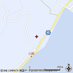 新潟県佐渡市徳和579周辺の地図