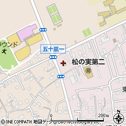 デイリーヤマザキ新潟五十嵐東店周辺の地図