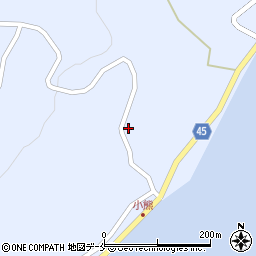 新潟県佐渡市徳和582周辺の地図