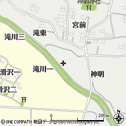 滝川周辺の地図