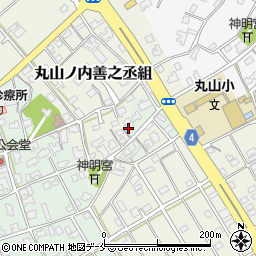 新潟県新潟市江南区丸山324-1周辺の地図