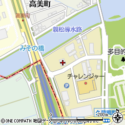 新潟県新潟市中央区湖南1-2周辺の地図