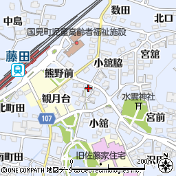 ファミール観月台周辺の地図