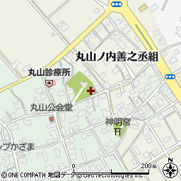 新潟市　老人憩いの家大江山荘周辺の地図