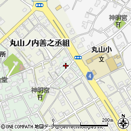 新潟県新潟市江南区丸山321周辺の地図