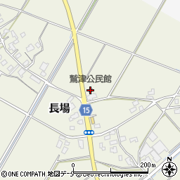 鷲津公民館周辺の地図