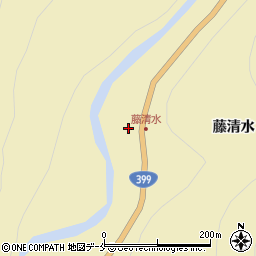 福島県福島市飯坂町茂庭藤清水34周辺の地図