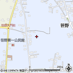 〒992-1443 山形県米沢市笹野の地図